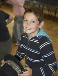 Summer school attendee Nick Harvey