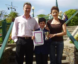 David Kelly Cup winner Caleb Bester